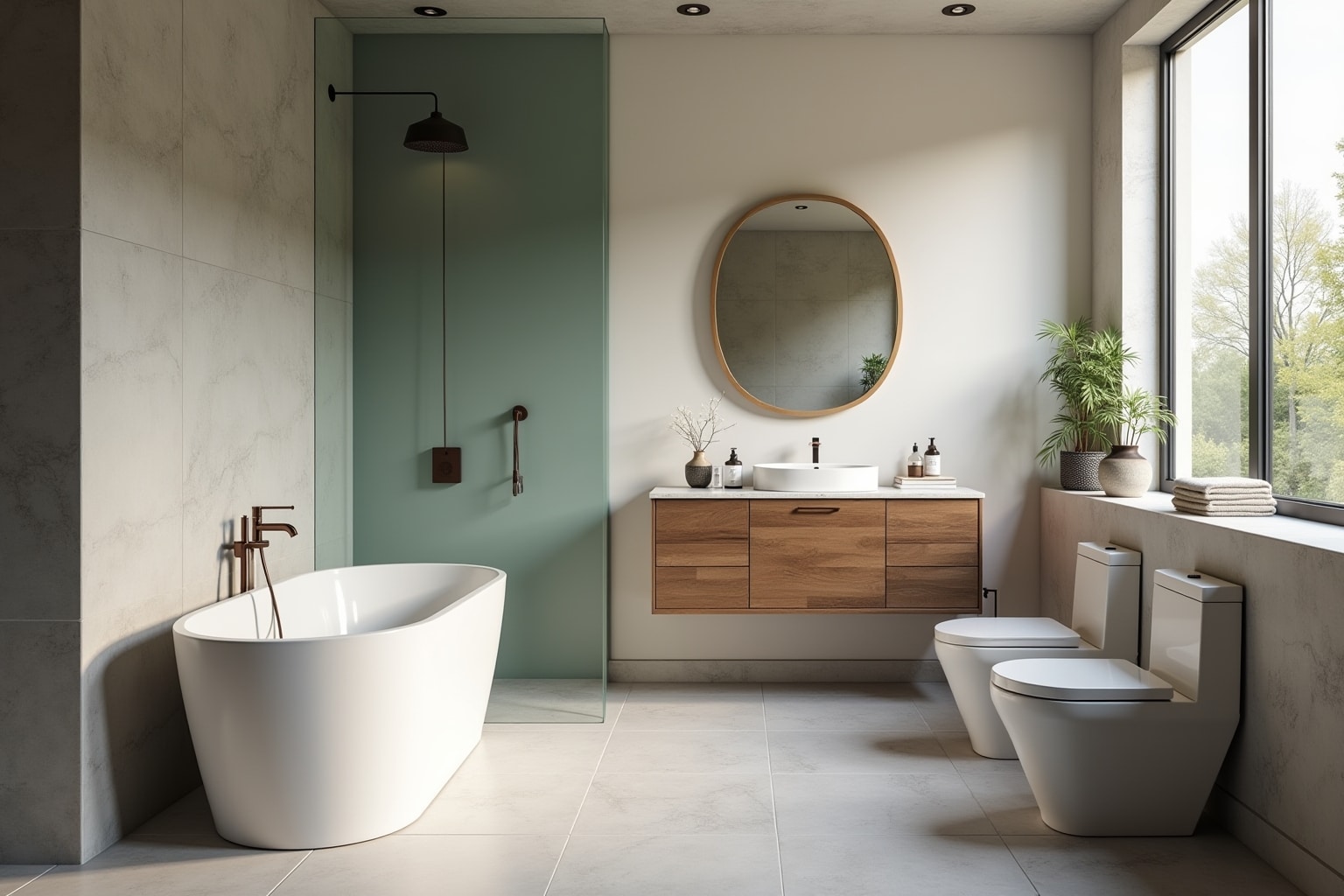 17 Badezimmer Farben Trends aktuell