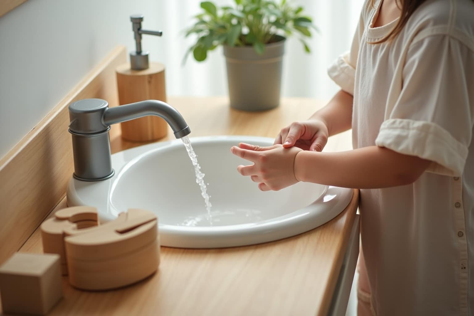 17 Montessori Waschtisch DIY Ideen