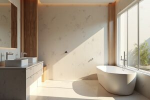 Badezimmer Wanddeko Ideen